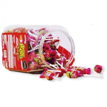 BOMBONERA BIG BOM XL STRAWBERRY CJ 6 POTES X 90 UND X 18GR
