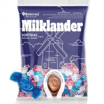 MILKLANDER SURTIDO CJA X 20 BOL X 100 UND X 600 GR