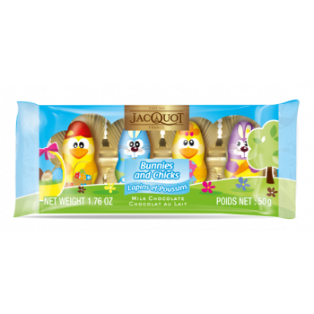 PACK DE CONEJITOS Y GALLINAS 50 GR JACQUOT