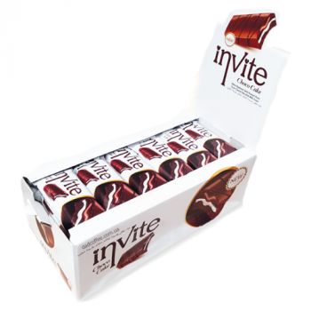 INVITE CHOCO CAKE CJA*6DSP*24BOL (45GR)