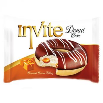 INVITE DONUT CAKE COCOA CJA*6DSP*24BOL (40GR)