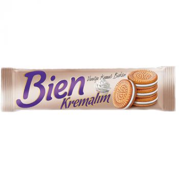 BIEN SANDWICH W/H VAINILLA CJA* 6DSP*24BOL (75GR)