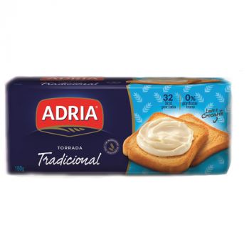 ADRIA TOSTADAS ORIGINAL CAJ X 32 PAQ X 142 GR