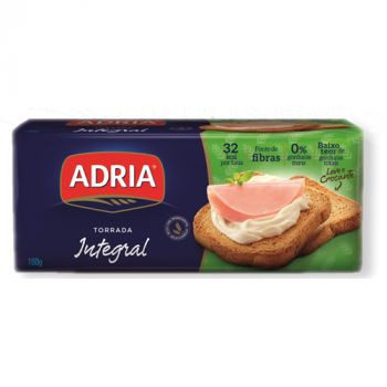 ADRIA TOSTADAS INTEGRAL CAJ X 32 PAQ X 142 GR