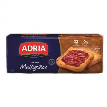 ADRIA TOSTADAS MULTIGRANOS CAJ X 32 PAQ X 142 GR