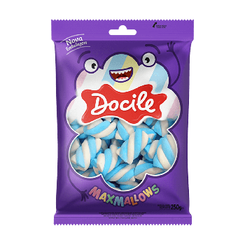 MAXMALLOWS TWIST AZUL Y BLANCO CJA X 12 BOL X 250 GR