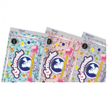 CRISMELOS 335 MINI ROSADO CJA X 20 BOL X 335 GR