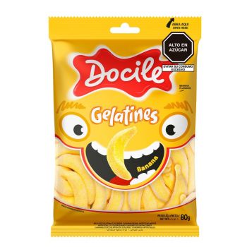 GELATINES PLATANOS CJ X 24 BOL X 80 GR